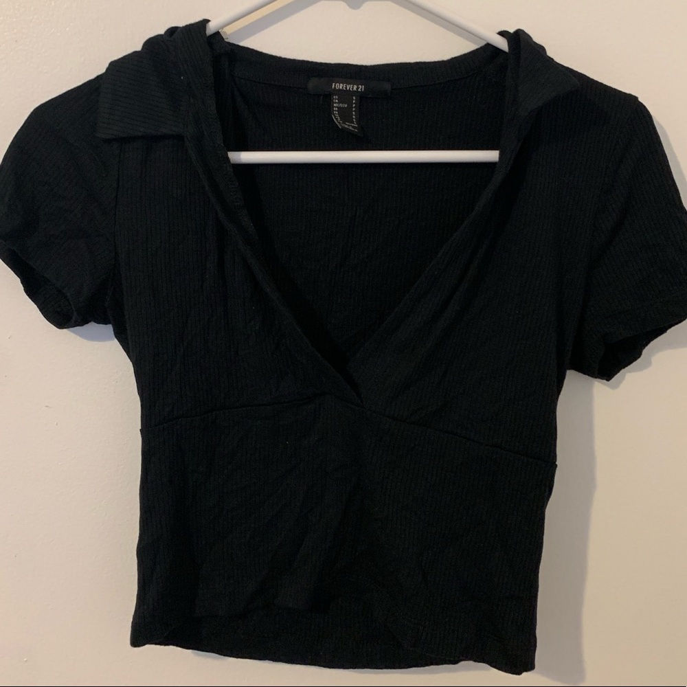 Forever 21 Low Cut Top